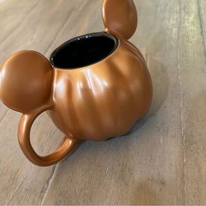 Disney Parks Mickey Mouse metallic Pumpkin Mug